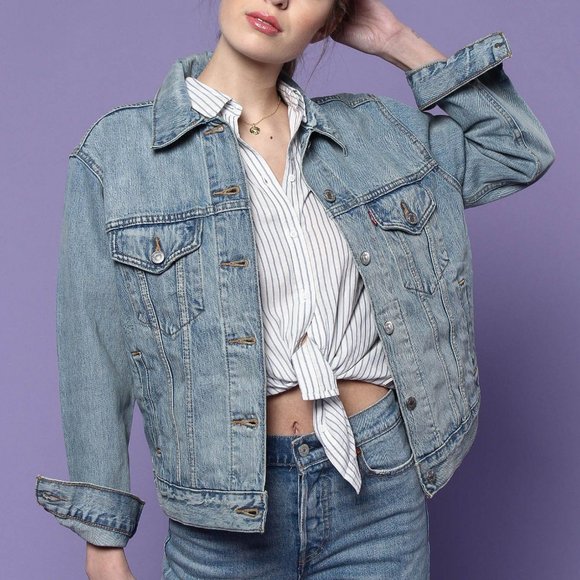 levi's ex boyfriend trucker jacket dream of life